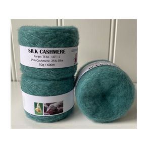 Silk Cashmere 600 TEAL